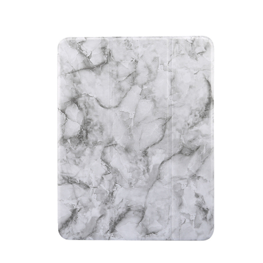 9 Tri-fold Marbling avec stylo logement d'avion de fente