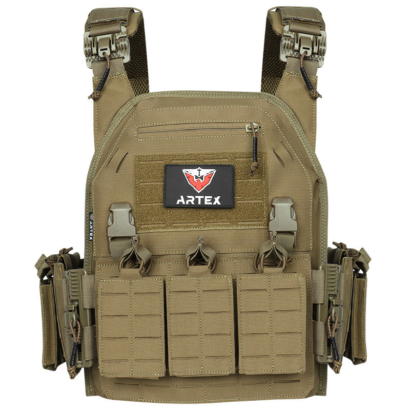 Laser d'éventail militaire multifonctionnel Artex Outdoor Largage rapide Veste tactique 6094 Tactica