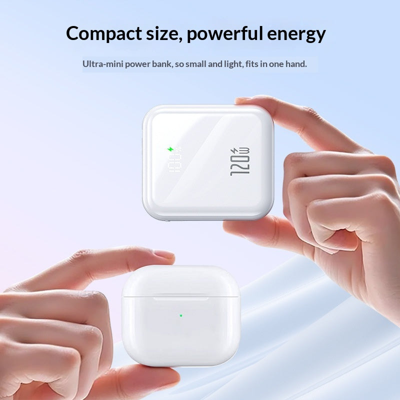 120W Super charge rapide 20000mAh Mini banque de puissance de haute capacité