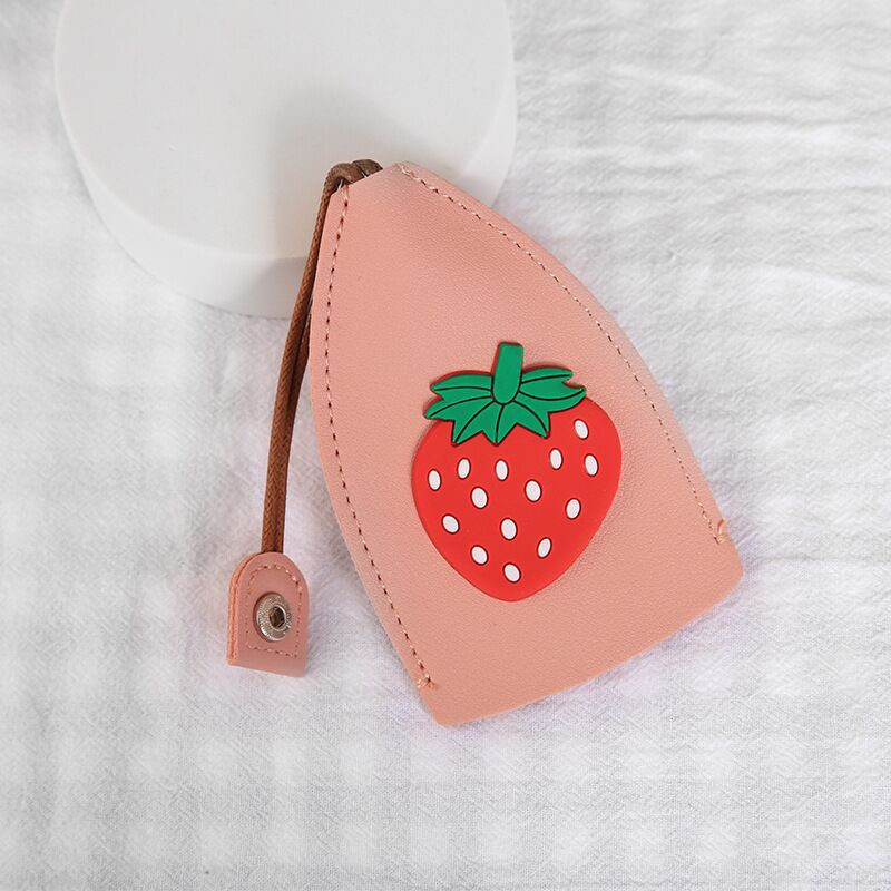 Caricature Pull-out Case clé Protection de la clé en cuir PU Creative Universal