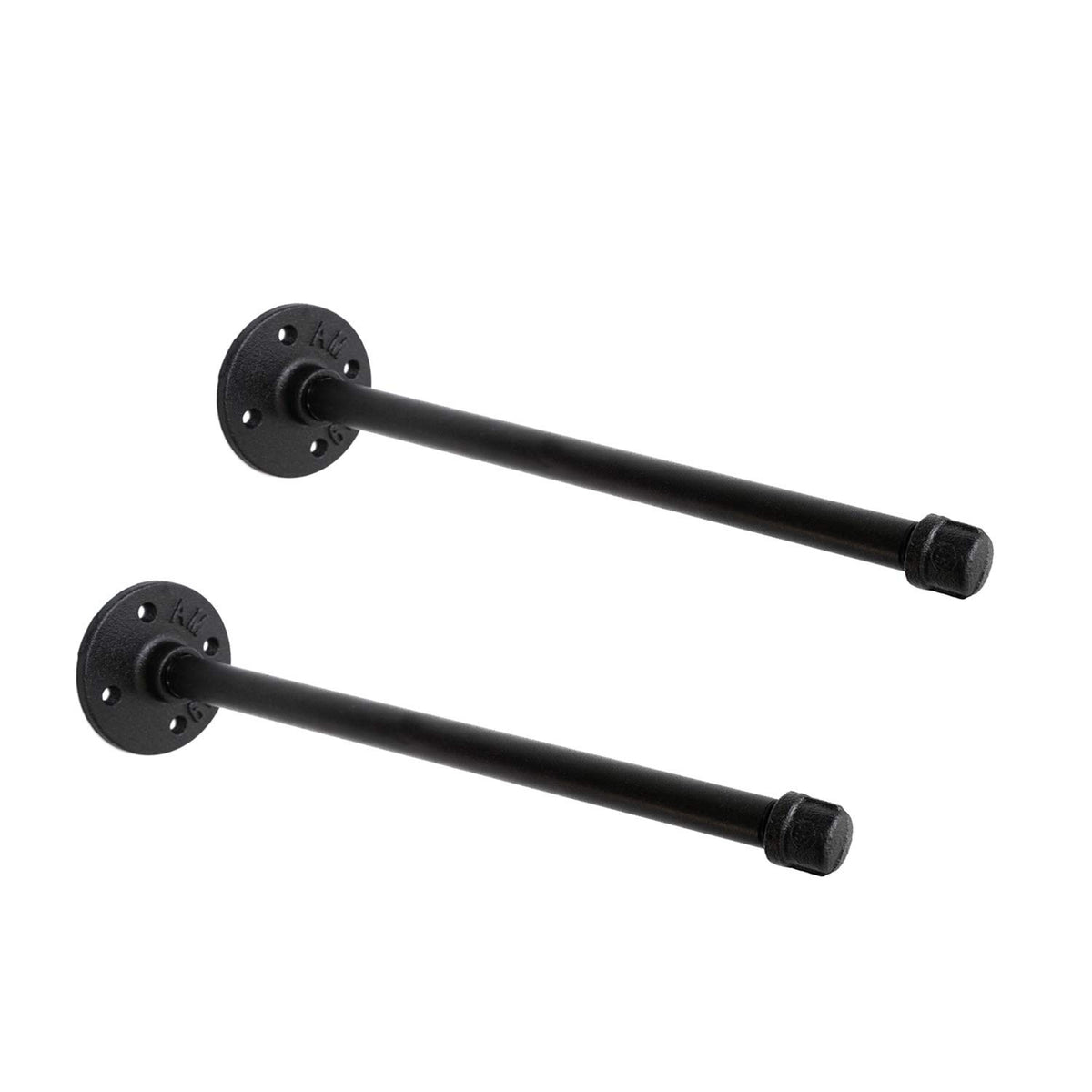 Bracket triangulaire pour tuyaux d'eau en fer de style industriel
