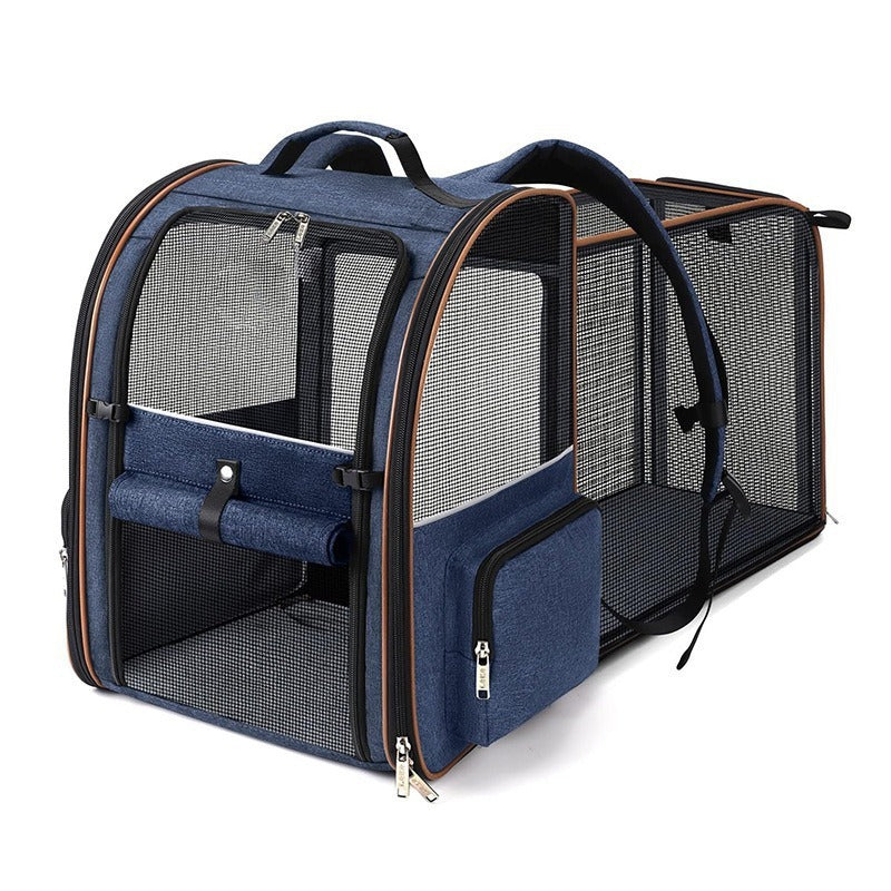 Sac à main extensible animal portable respirant petit chien