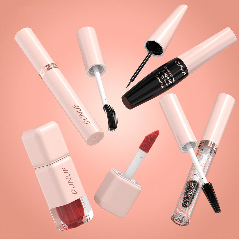 Mascara Eyeliner liquide Lip Gloss Makeup Set