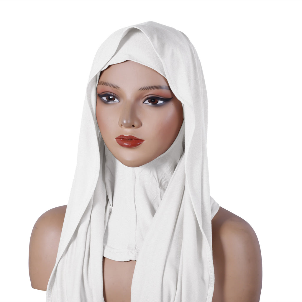 Modal multi-cou respirant multi-colore Warmer très élastique Base-couche à capuchon longue écharpe