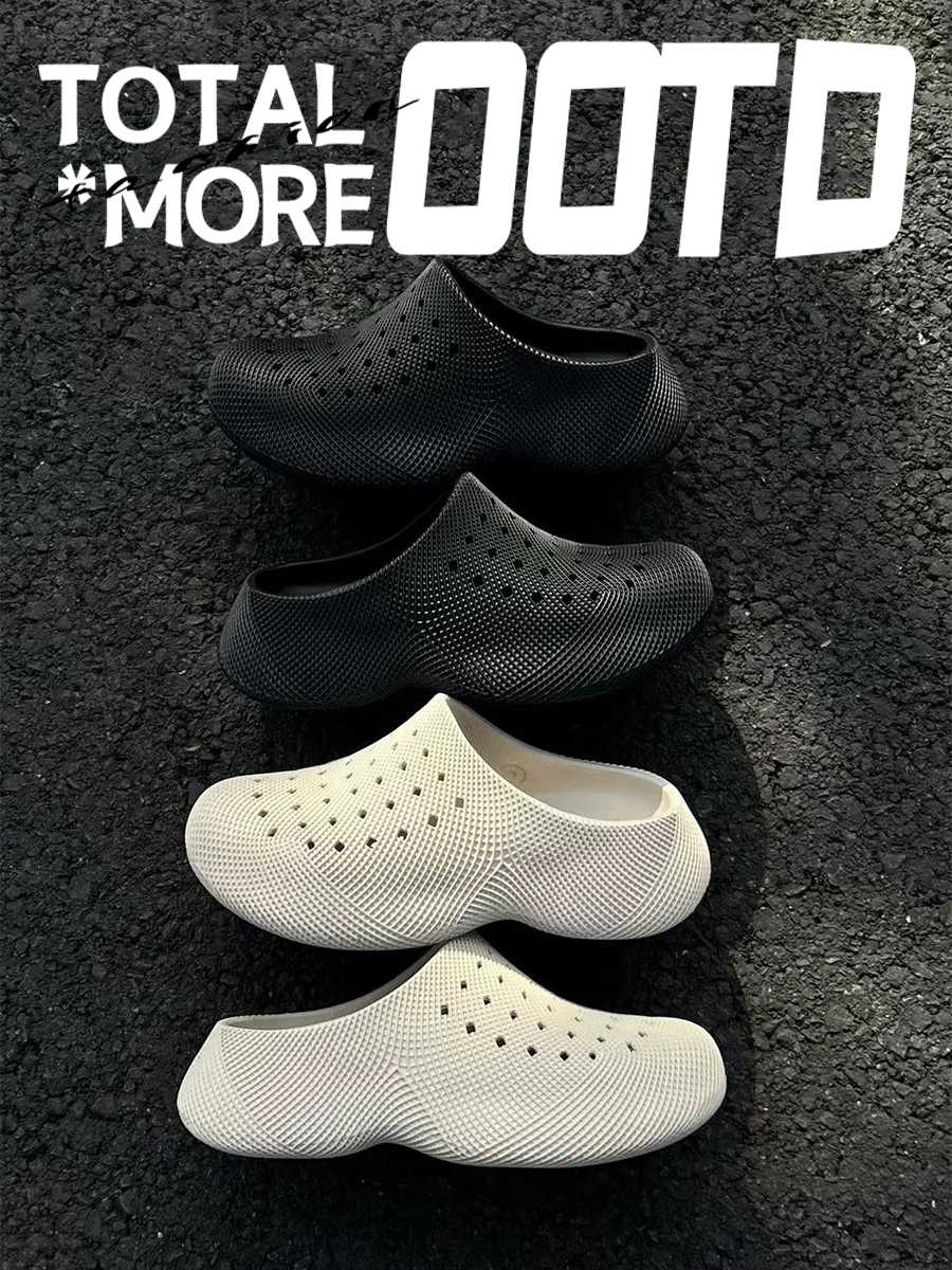 Vêtements de dessus Squishy-soft 3D Pantoufles à orteils fermés