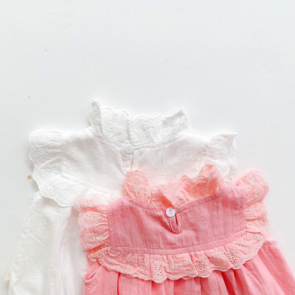Dentelle coréenne onésie combinaison bébé Romper