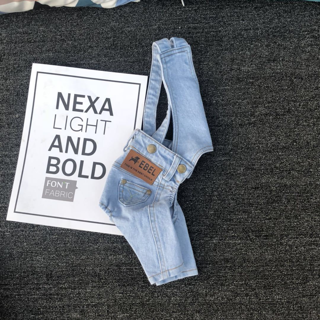 Pantalons de denim pour animaux de compagnie tout-match