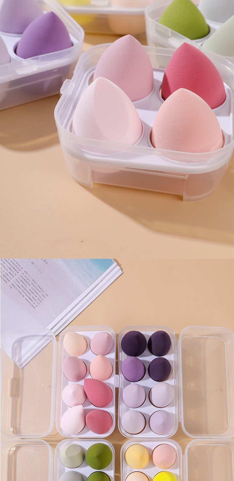 Cosmétiques Puff Puff Coussin Super Soft Smear-proof Beauty Blender Studio Sponge Egg