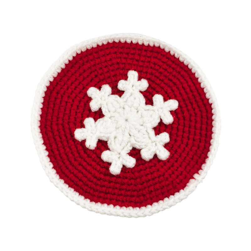 Tapis de coupe de Noël de sous-verre résistant à la chaleur