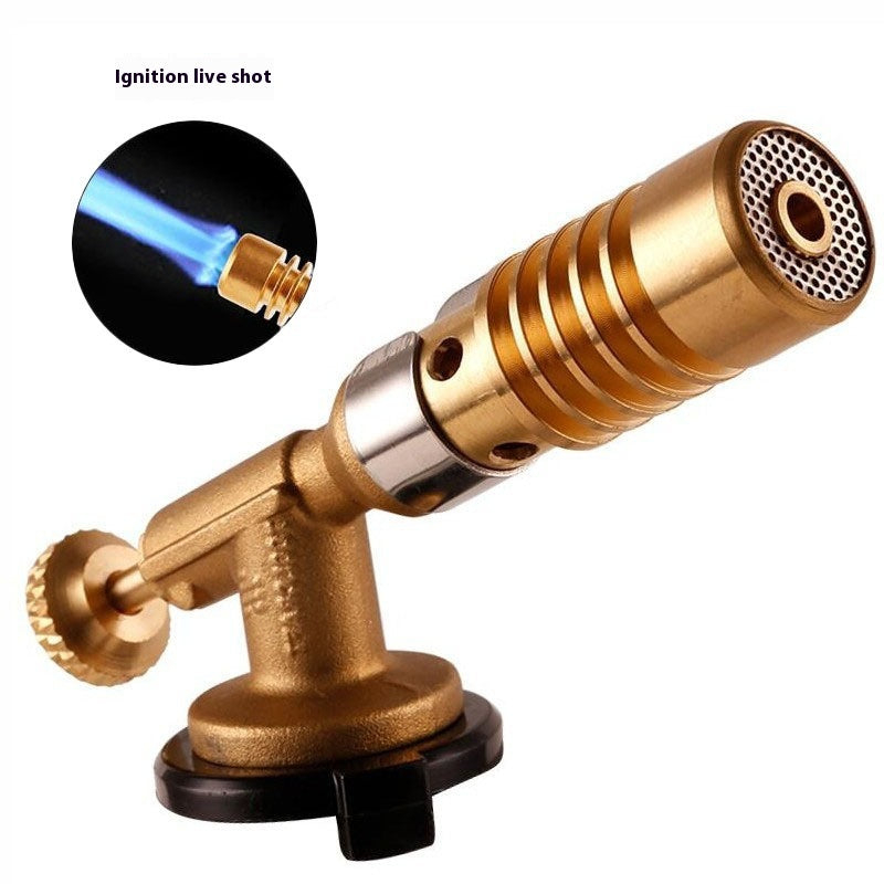 Pistolet à flamme en cuivre Pistolet à souder à usage domestique Petit pistolet à pulvérisation Buse portable