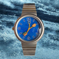 Garden Station Original Pantalons carrés Burger Themed Waterproof Couples Montre