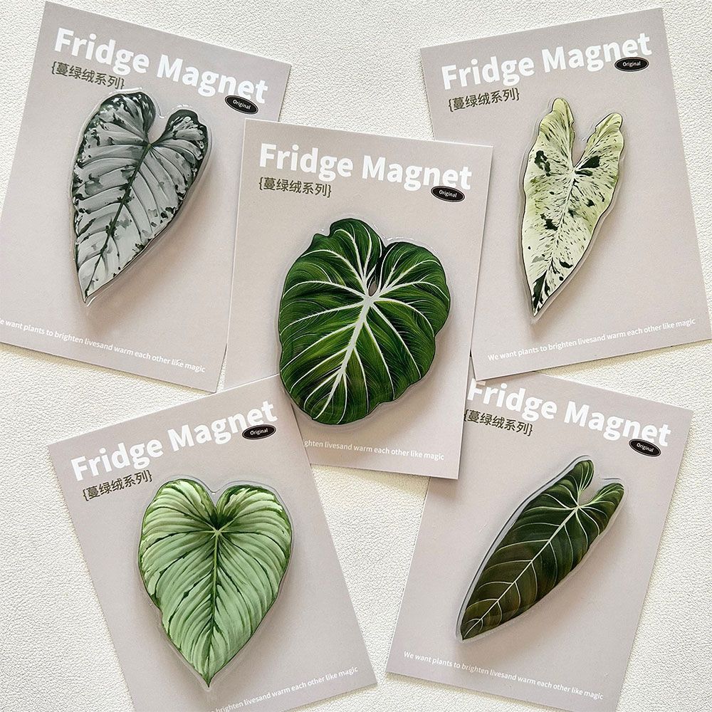 Magic plants tropical plants Creative Greenery Refrigerator Magnets