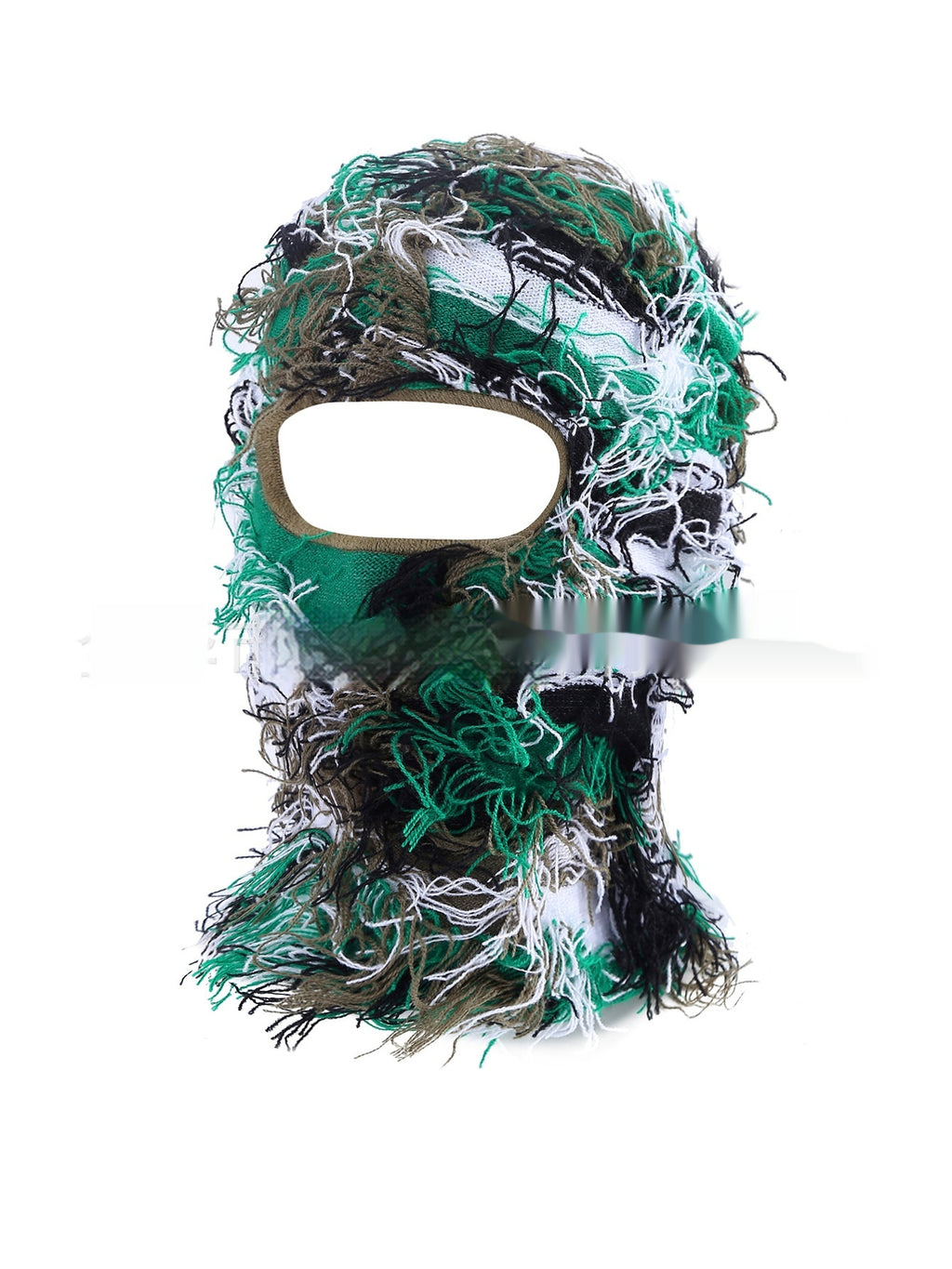 Colorful High Street Hip Hop Street Personnalité Chapeau de tricot Chapeau de masque chaud unisexe