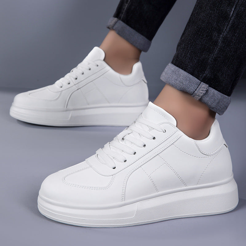 Hommes Invisible-hauteur-augmentation Chaussures avec des semelles épaisses Style décontracté