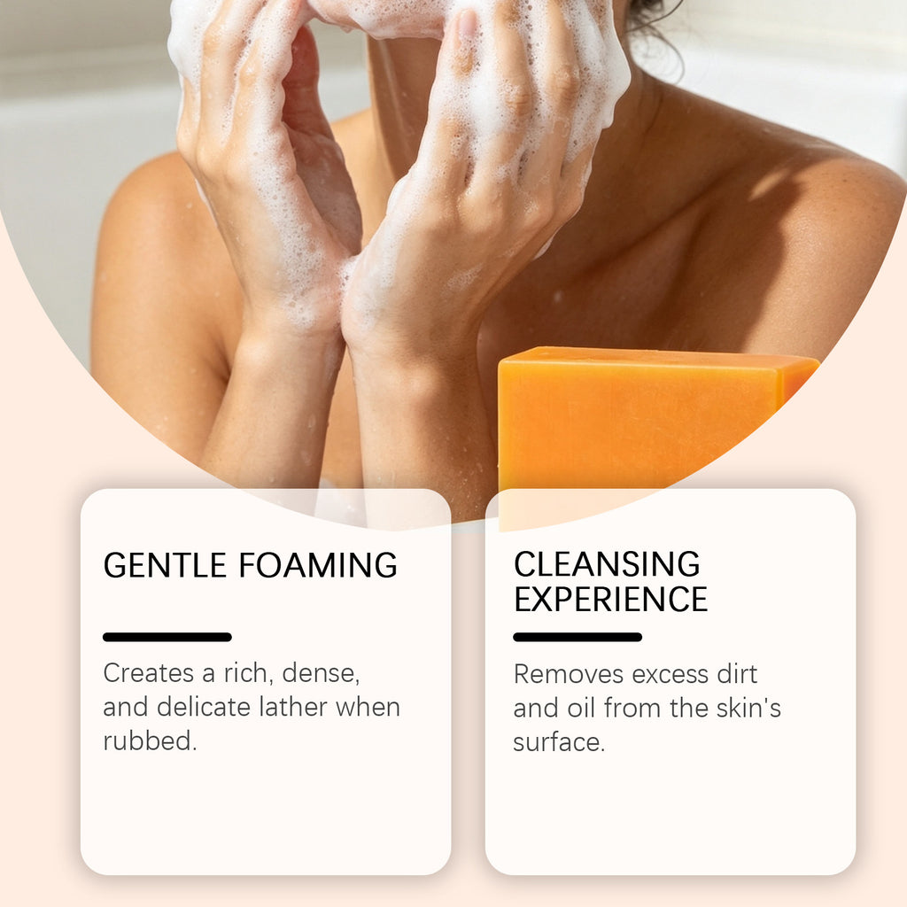 Savon nettoyant visage allégé
