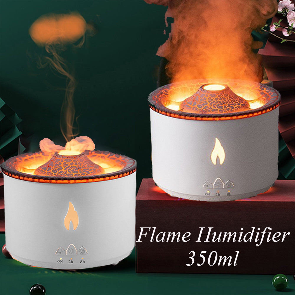 Huile essentielle à ultrasons créative Humidificateur Volcano Aromathérapie Spray machine Jellyfish