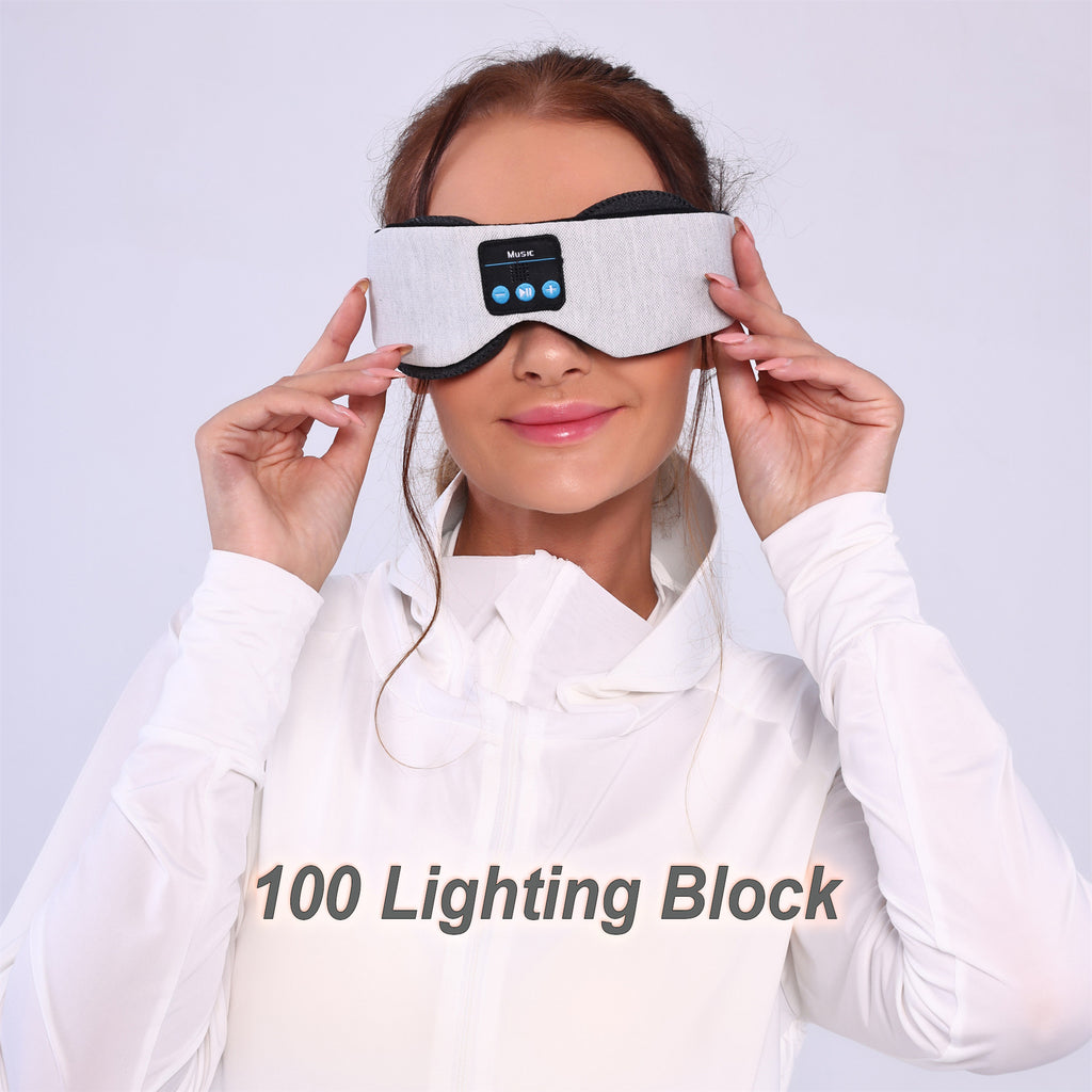 Longs cils sans pression Bluetooth Sleeping Eye Masque