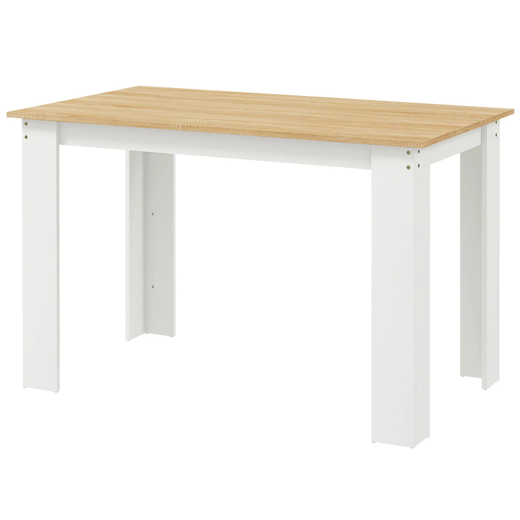 47" Table de cuisine pour 4-6 personnes