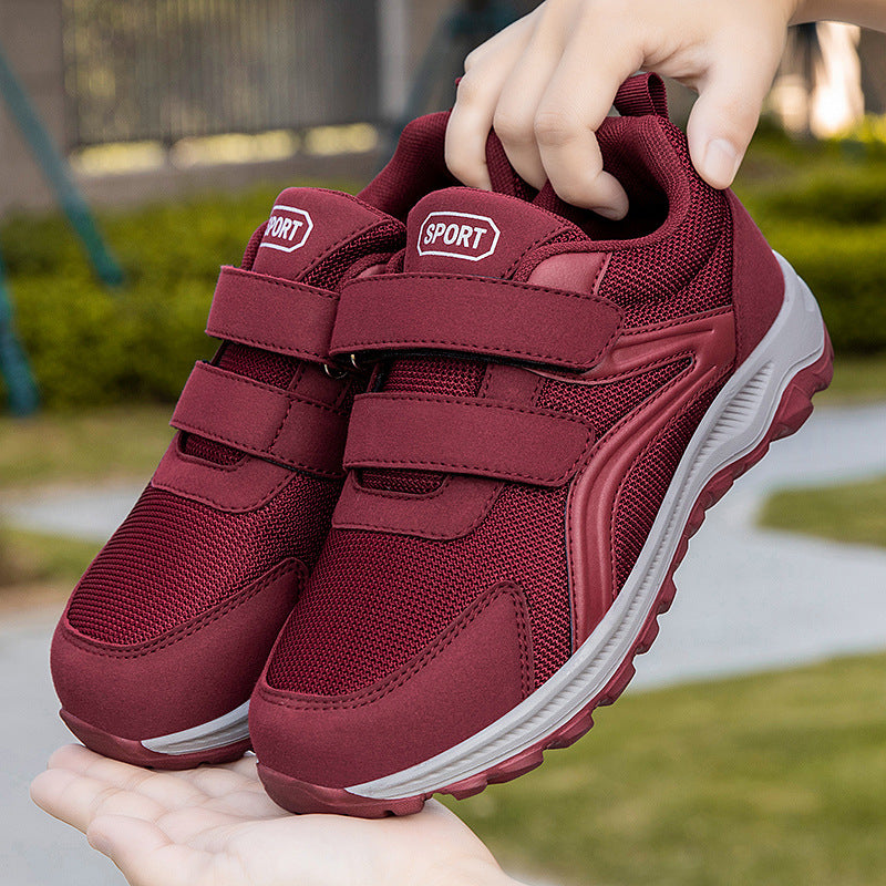 Chaussures de marche pour parents double-Velcro