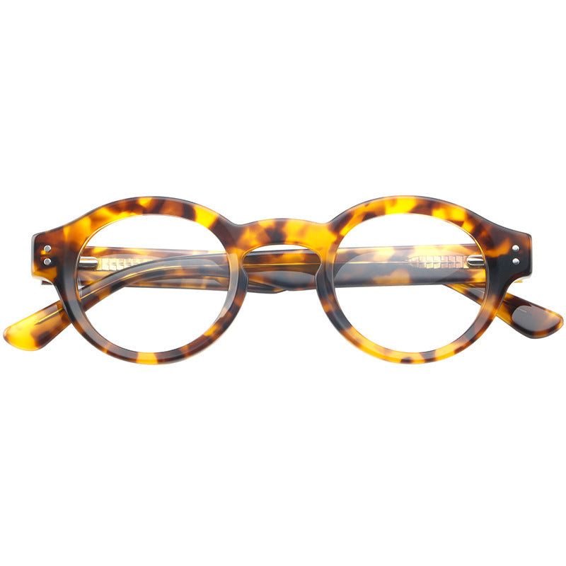 Cadre en tôle République de Chine style Monture ronde Myopia Verres Cadre Non-prescript