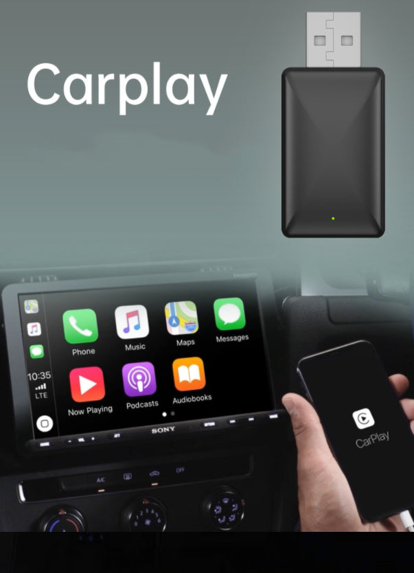 Adaptateur de voiture sans fil 2-en-1