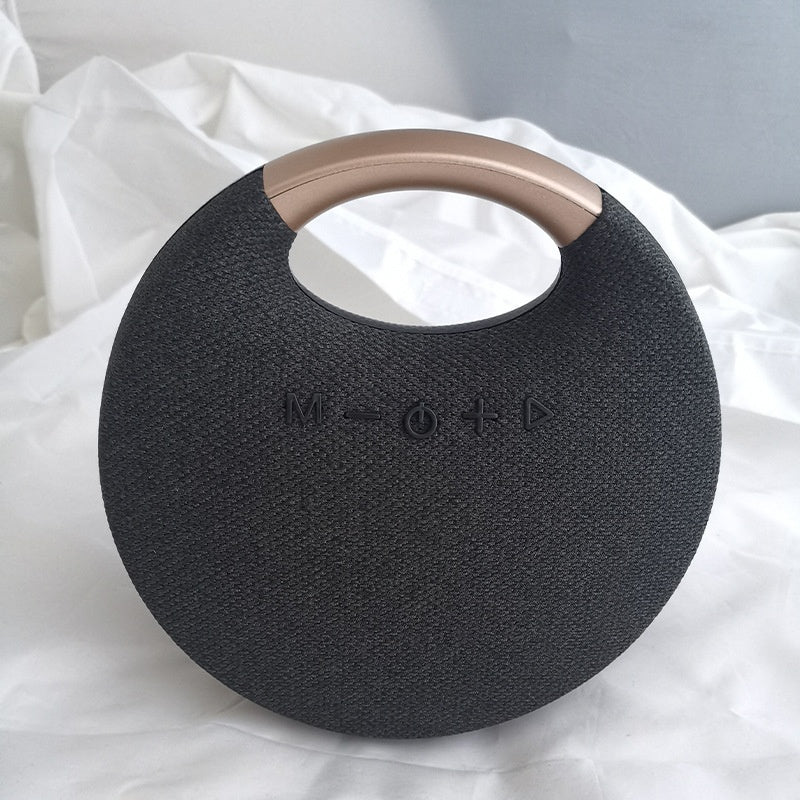 Cadeau Bluetooth Mini tissu Portable Outdoor Wireless Subwoofer Desktop Home Speaker