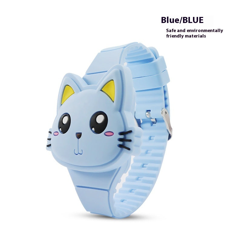 Epoxy LED Cartoon Enfants Montre