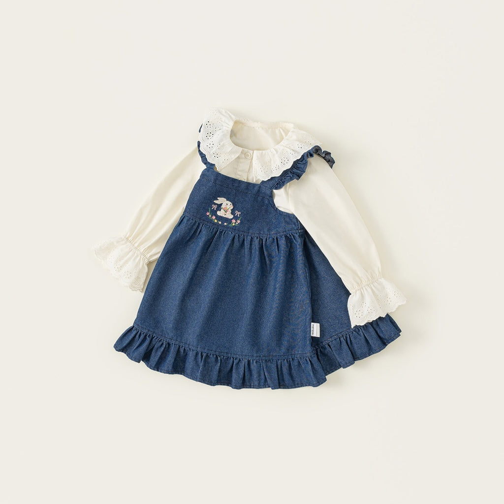 Vêtements pour enfants Chemise à manches longues de printemps