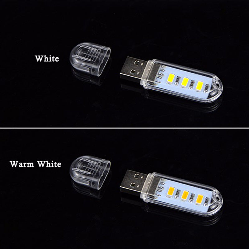 LED lumière de nuit ordinateur lampe de bureau Power Bank Mobile Power Highlight Portable