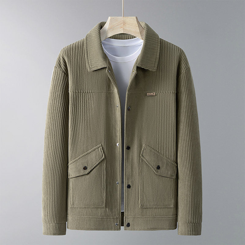Manteau Homme avec Pocket Detailing Pockets tridimensionnelles Business Style Printemps et Automne