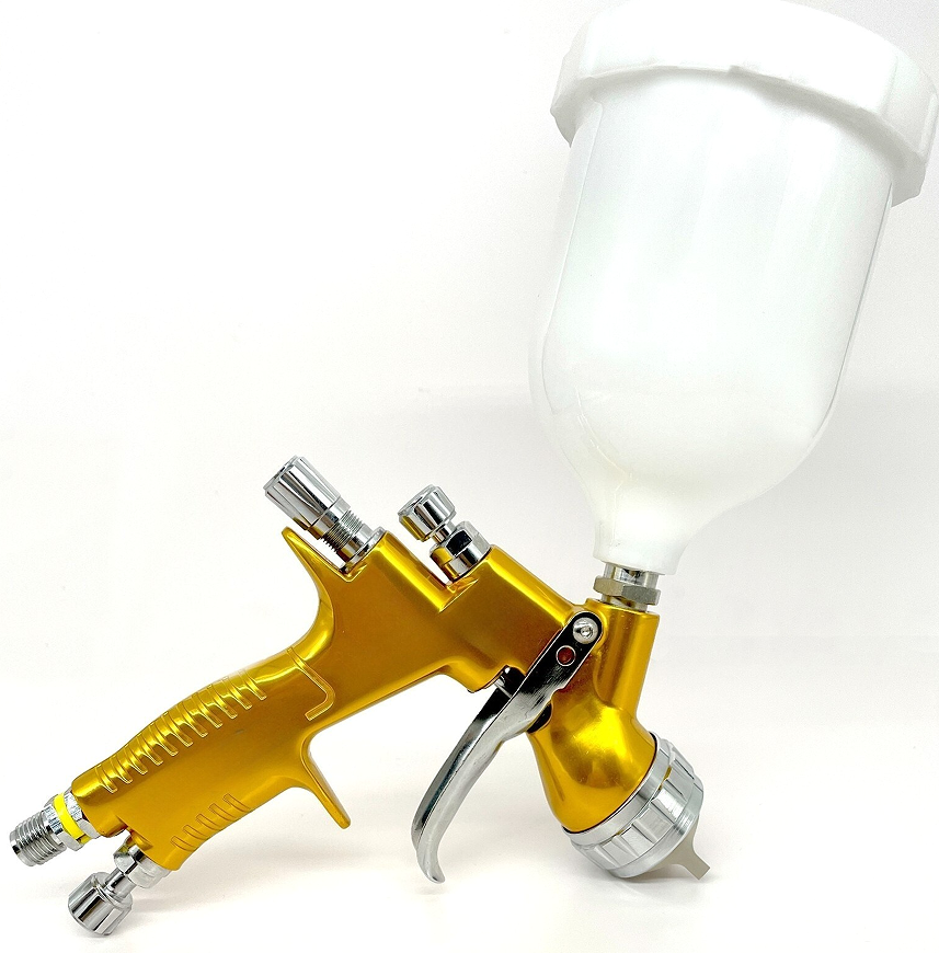 Vaporisateur professionnel d'alimentation en gravité 1.3mm HVLP Gold-Car Vaporisateur d'air de peinture automatique