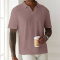 Casual élégant hommes Hollow-out haut court