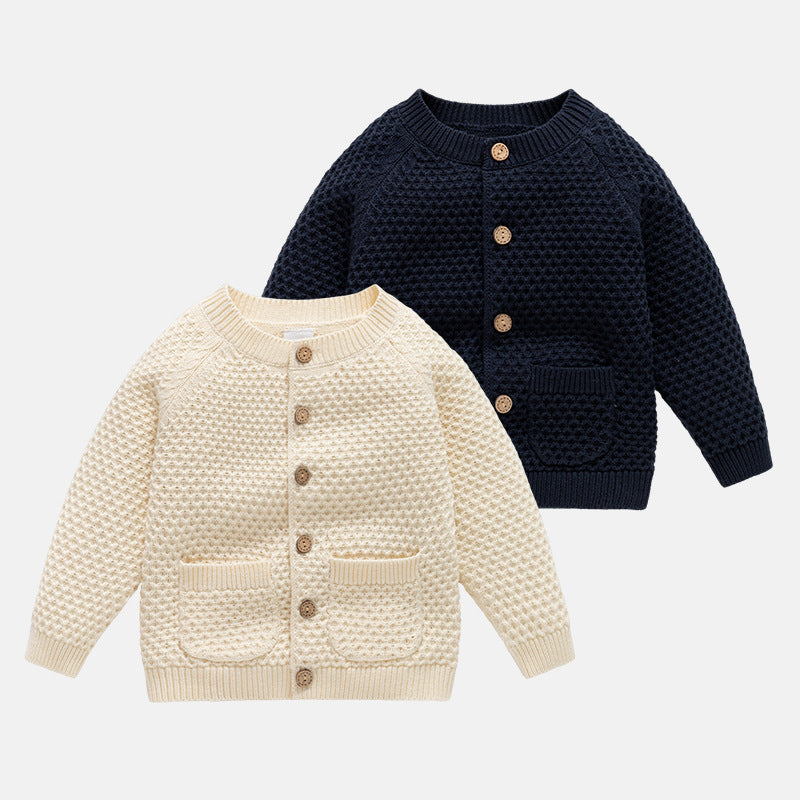 Chandails d'automne en manteau d'hiver de garçons