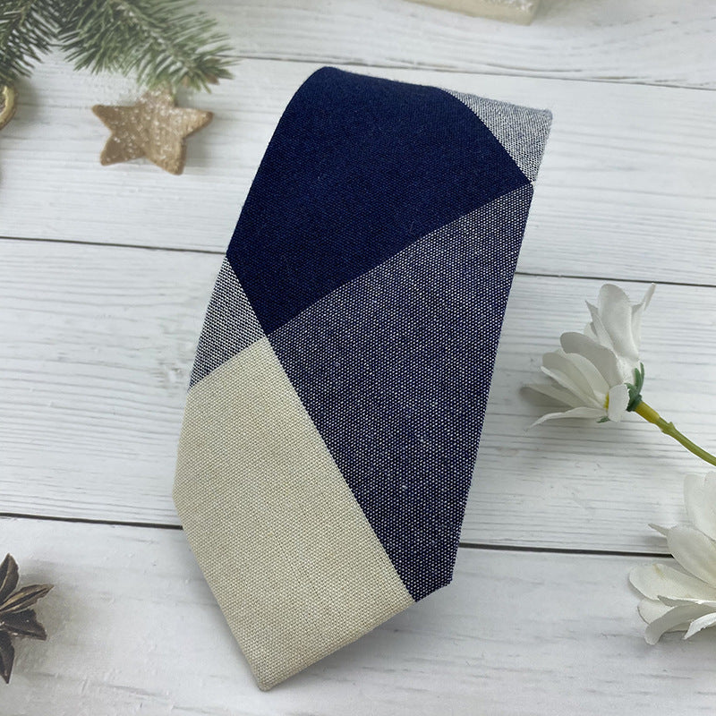 Autumn and Winter Basic for Schools Tie Hand Jk British Style tricoté coton et lin Str