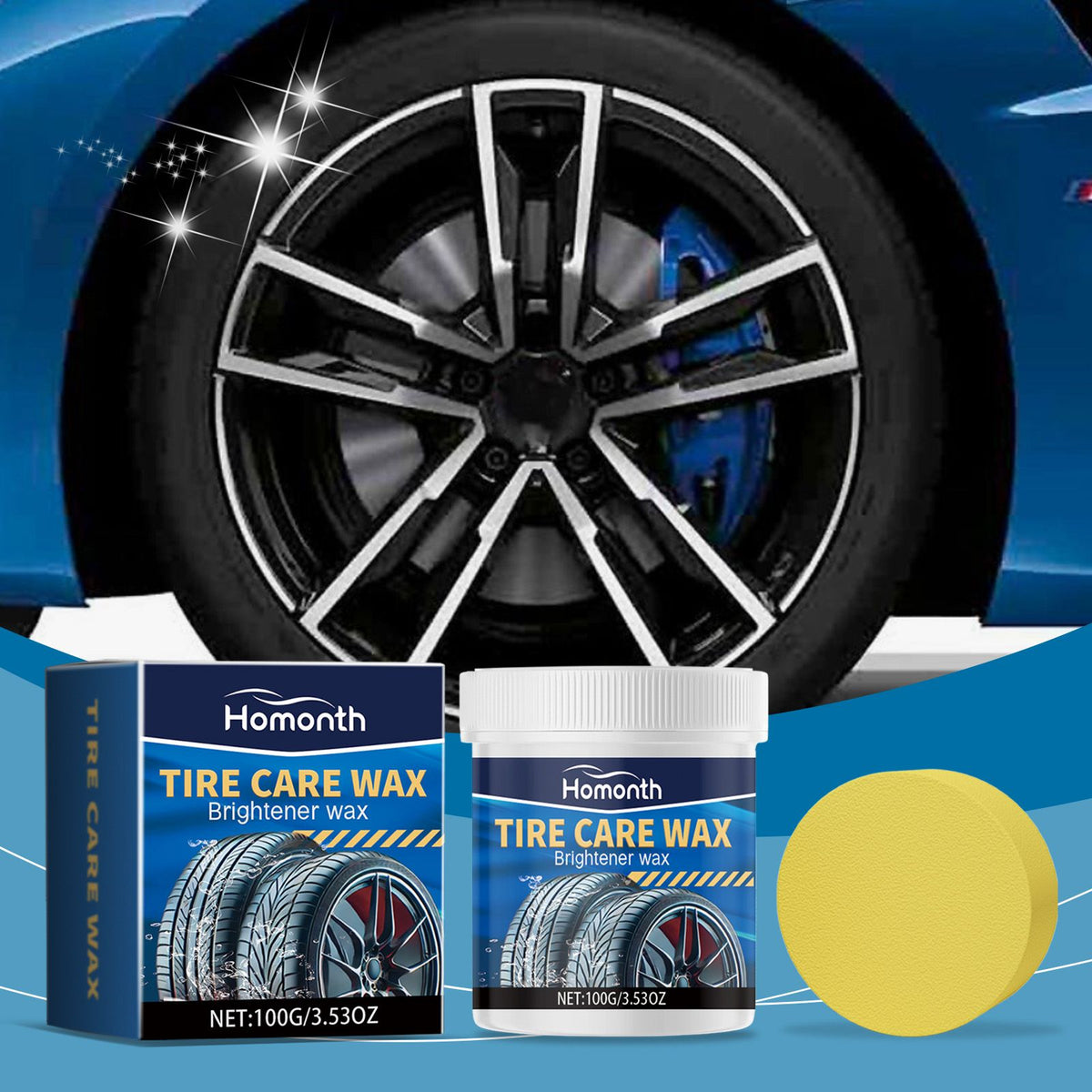 HOMONTH Kit de collage pour l'entretien des pneus automobiles