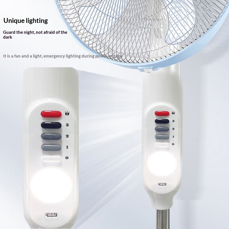 Camping extérieur Vertical Floor Standing Solar Fan