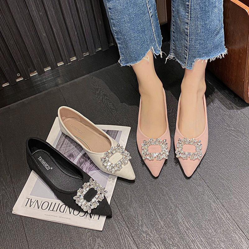 Printemps Arrivée Pompes françaises de style Chanel