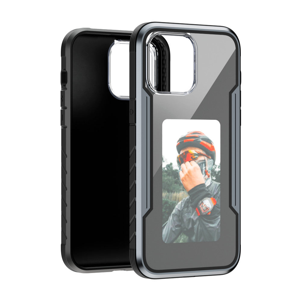 Support Chargeur sans fil bricolage écran quatre couleurs E-ink téléphone mobile protection Case