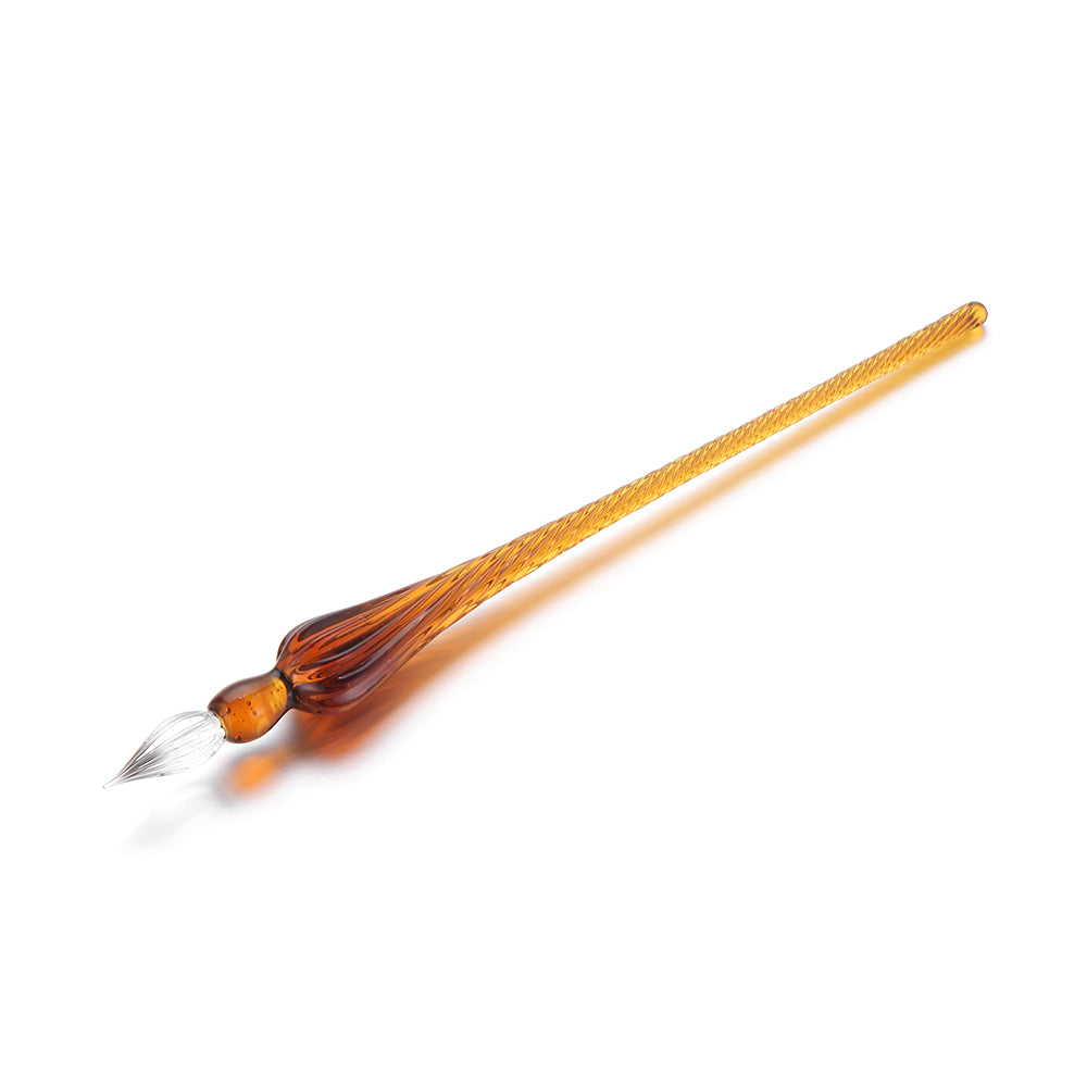 1 Pc 9 Couleurs Stylo de fontaine en verre Drip Vintage Dip Dipp