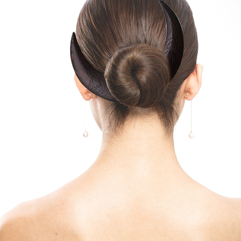 Barrettes à épingle à cheveux en forme de croissant