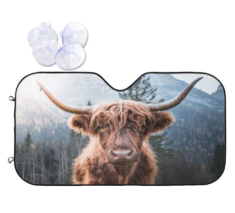 Voiture Sun Shield Arrêt avant écran solaire Chaleur Isolation Non-punching Rideau télescopique