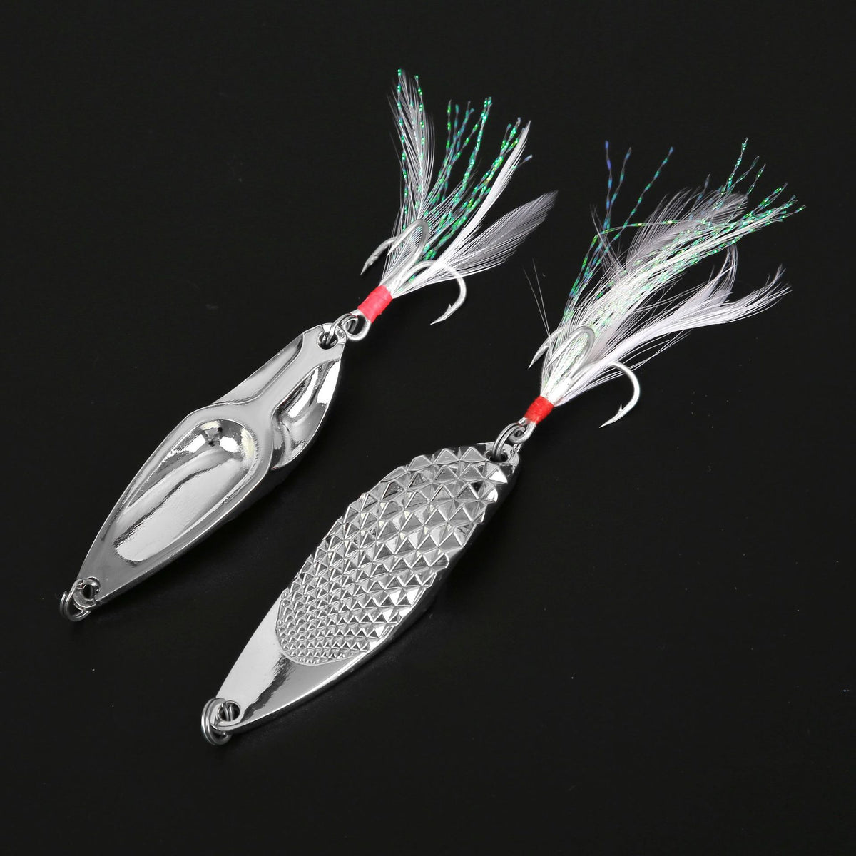 Diamond Viper Leech Lure with glitter