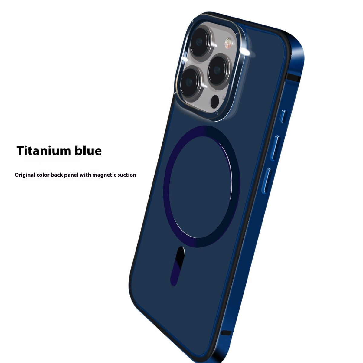 Boîtier de téléphone couleur de la machine originale par aspiration magnétique de cadre métallique