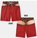 Short casual respirant imprimé homme
