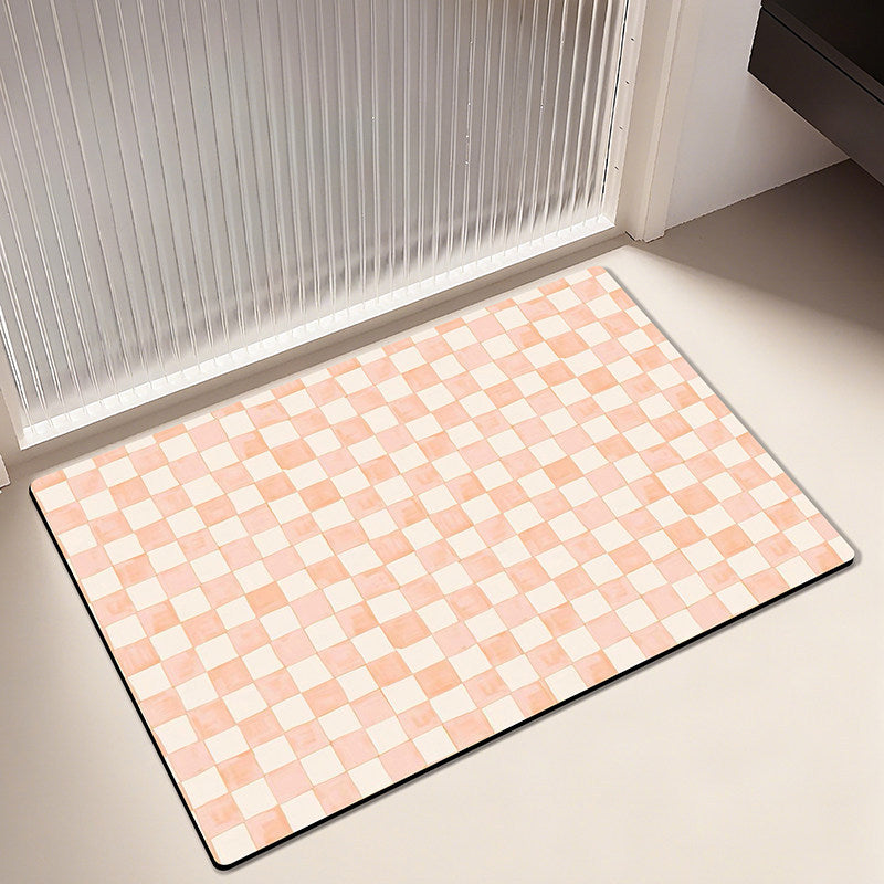 Tapis de porte à séchage rapide Dirt- et résistant aux rayures Tapis de pied Diatomées Terre tapis