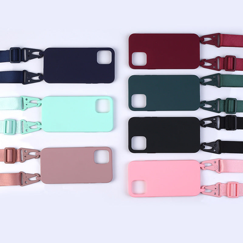 Manches de protection de l'étui de lanyard à ruban en boucle