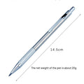 Mechanical action of a metal propelling pencil