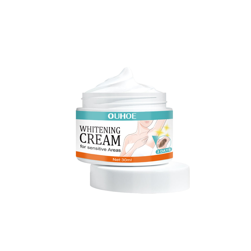 Ouhoe Crème de soin des sous-bras Doucement Underarm and Elbow Joint Crème hydratante qui brille