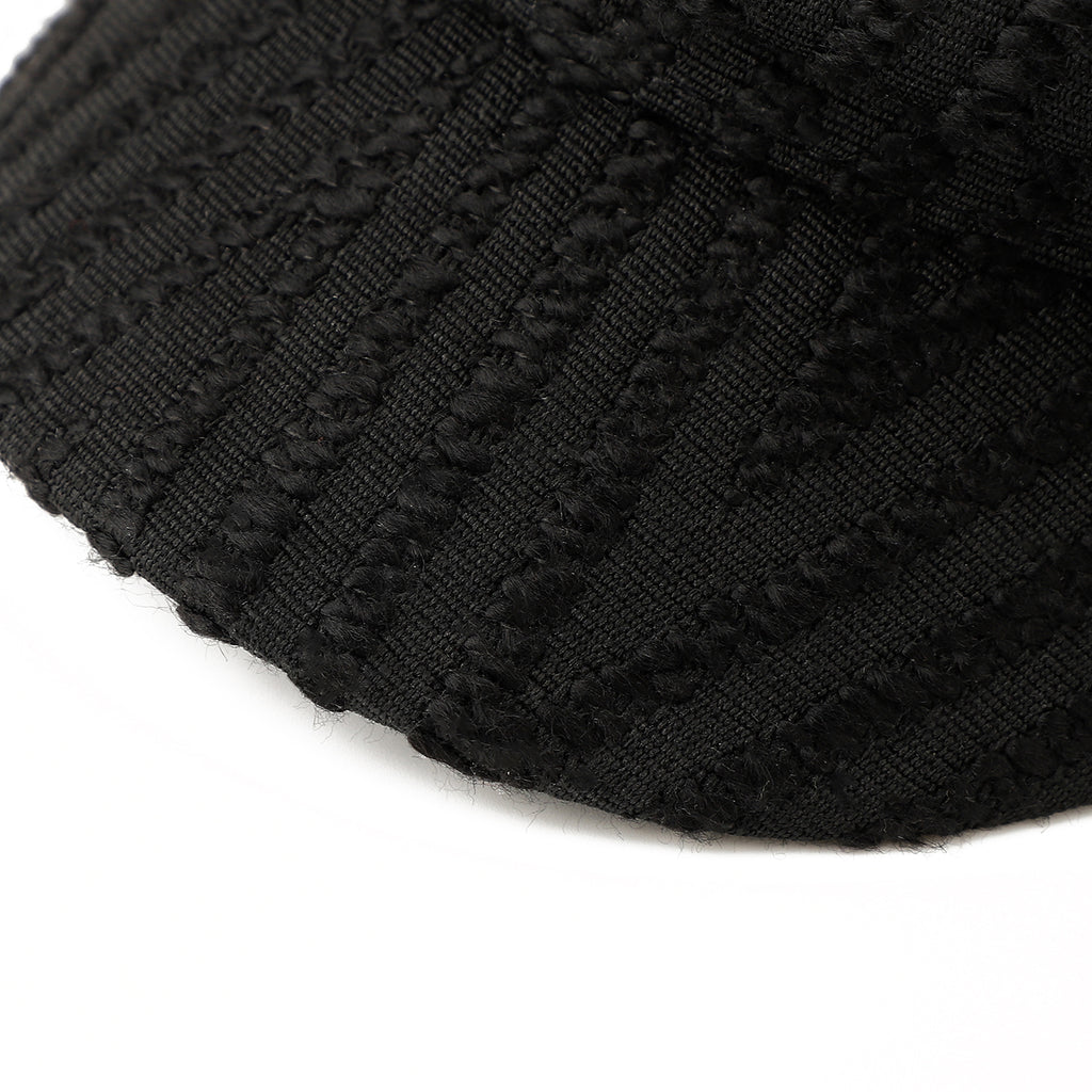 Texture verticale Casquette Octagonal Newsboy - Chapeau de peintre retro japonais - Suitab