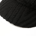 Texture verticale Casquette Octagonal Newsboy - Chapeau de peintre retro japonais - Suitab